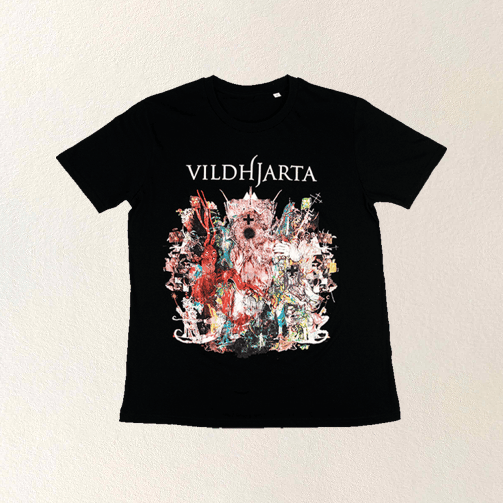 Vildhjarta Merch Vildhjarta Black T-Shirt Gifts For Band Fans Father's Day Gift for Husband - Roseregae
