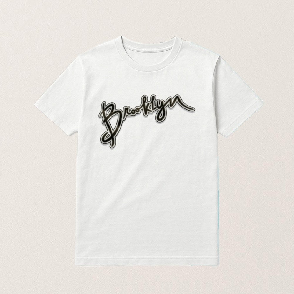 Vinnies Merch Brooklyn Varsity Script Shirt Birthday Gifts For Wife - Roseregae
