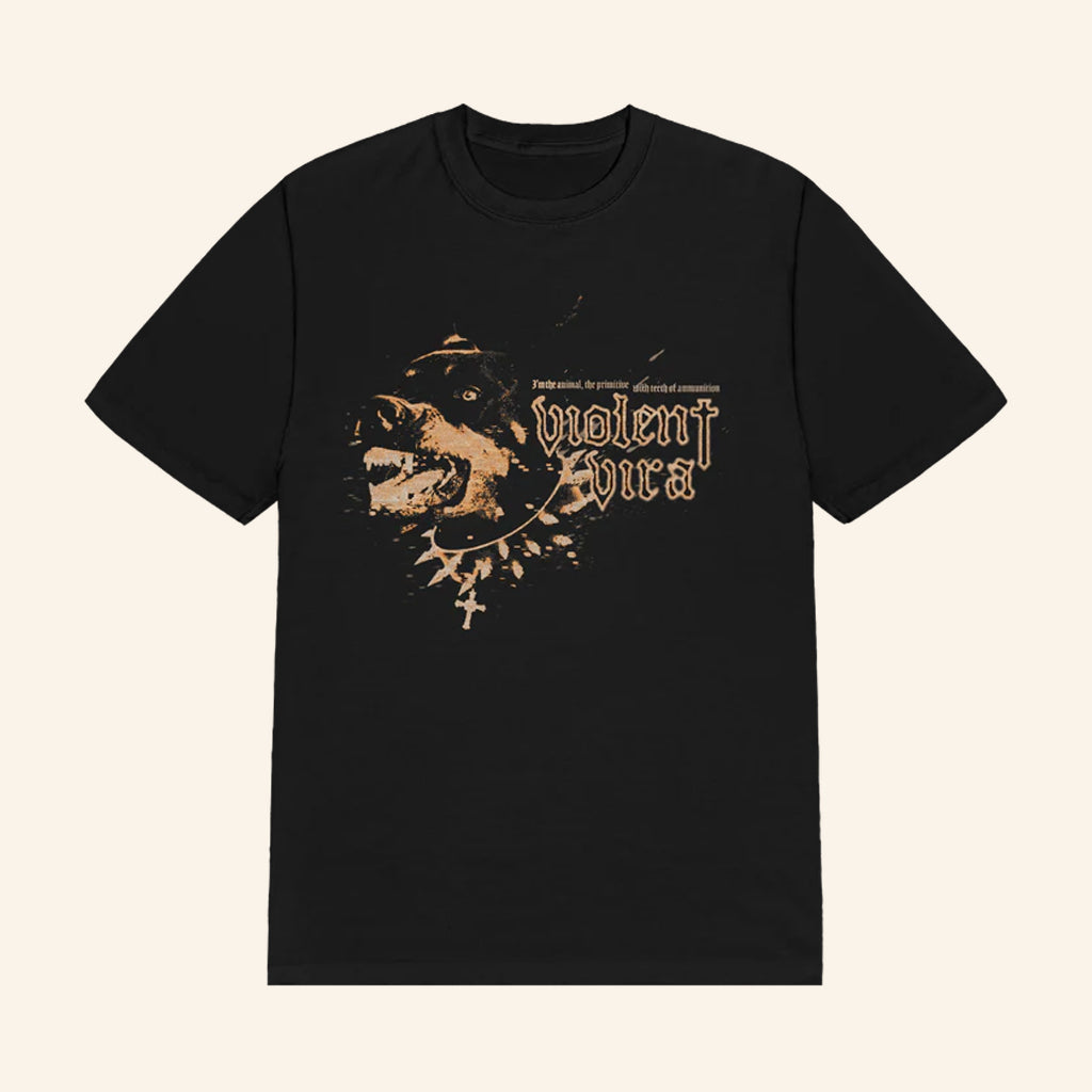 Violent Vira Merch Dog T-Shirt Music Lover Gift Ideas For Him - Roseregae