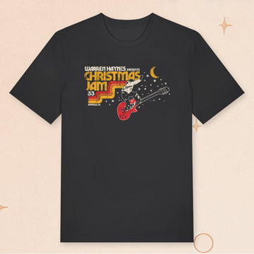 Warren Haynes Merch Christmas Jam 33 Asheville NC T-Shirt Xmas Gifts For Music Fans - Roseregae