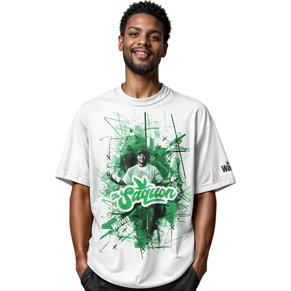Wawa Merch The Saquon Photo T-Shirt Gift Ideas For Football Lovers - Roseregae