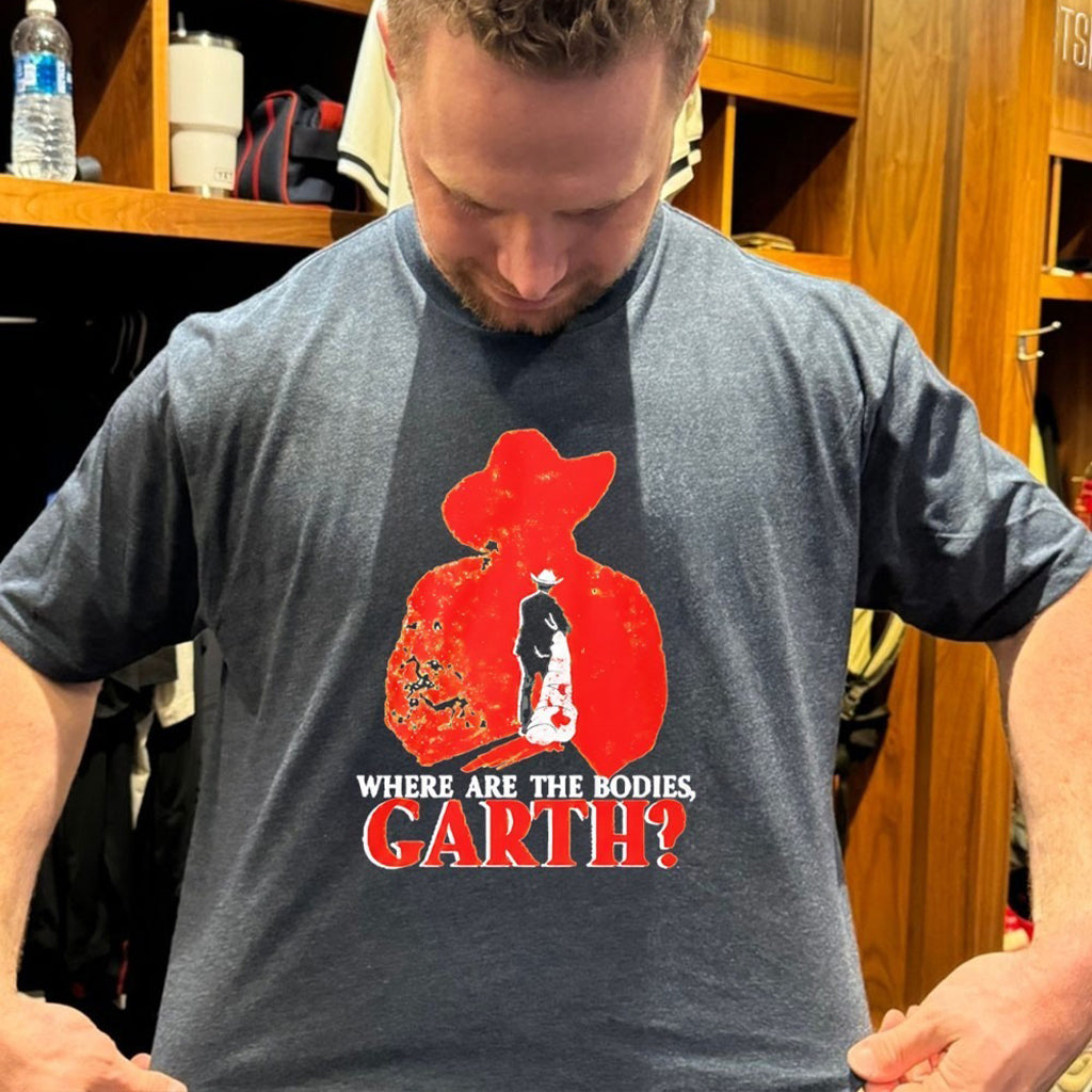 Where Are The Bodies Garth T Shirt - Roseregae