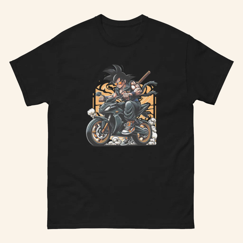 Wilsonsmerchanddesign Merch Biker Goku Shirt Gifts For Dudes - Roseregae