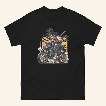 Wilsonsmerchanddesign Merch Biker Goku Shirt Gifts For Dudes - Roseregae
