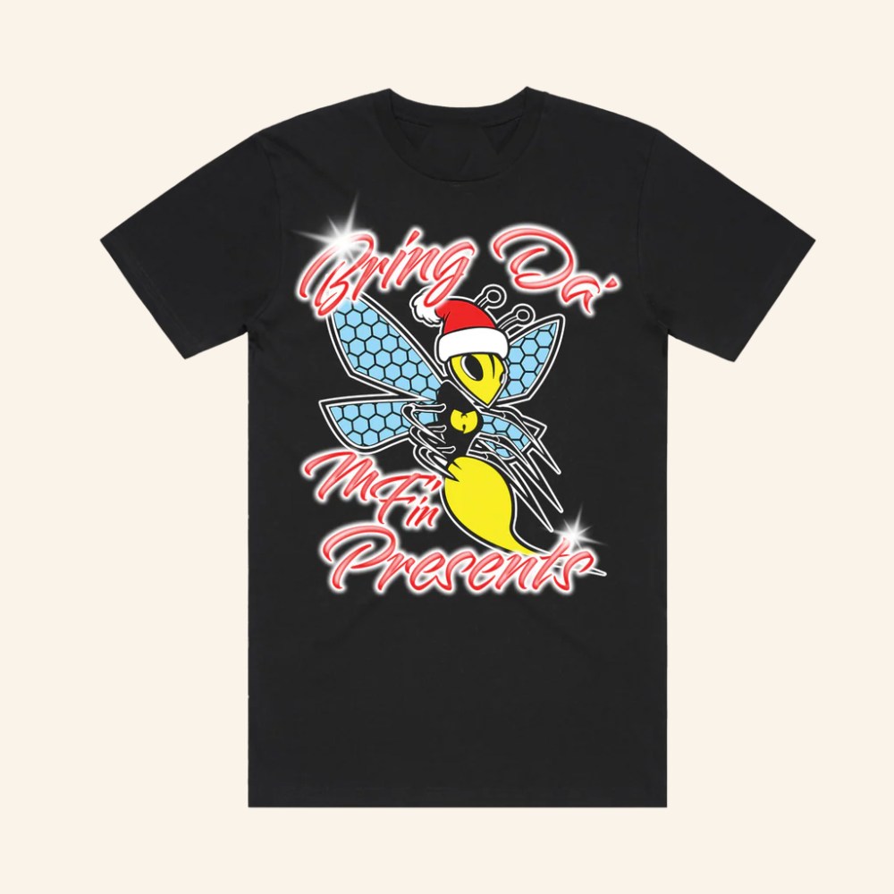 Wu Tang Clan Merch Bring Da' MFin' Presents T-Shirt Christmas Gifts For Brothers - Roseregae