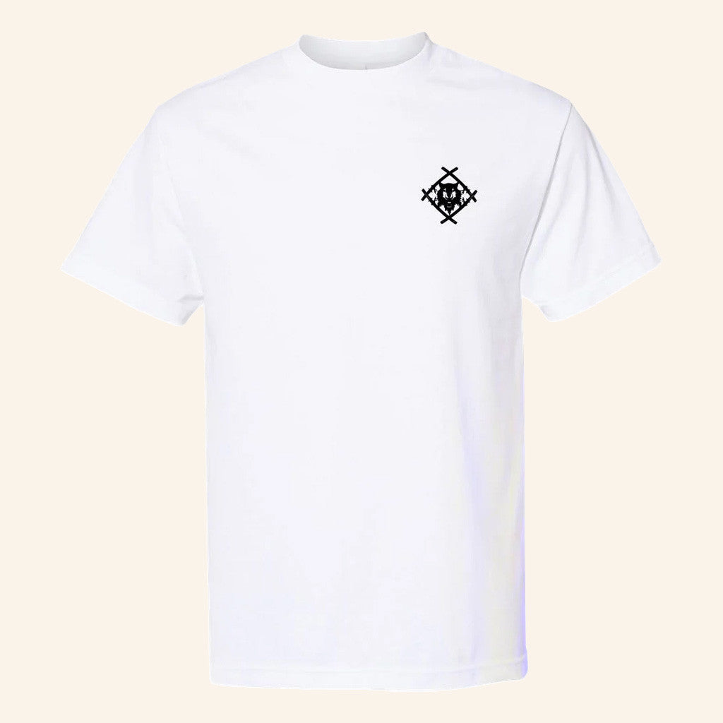 Xavier Wulf Merch Hollow Squad White T-Shirt Music Lover Gift Ideas For Him - Roseregae