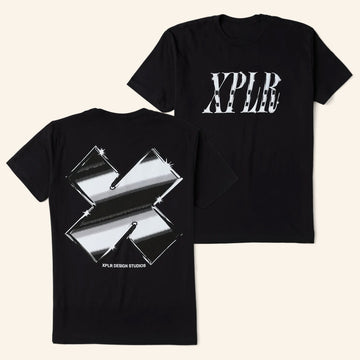XPLR Merch Mystics Black T-Shirt Unique Gifts Ideas For Brothers - Roseregae