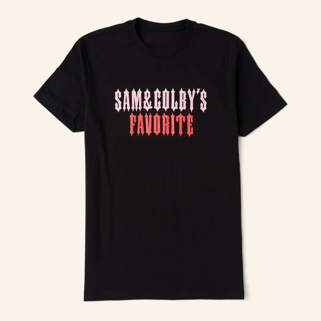 XPLR Merch Sam And Colby's Favorite Black T-Shirt Present For Husband - Roseregae