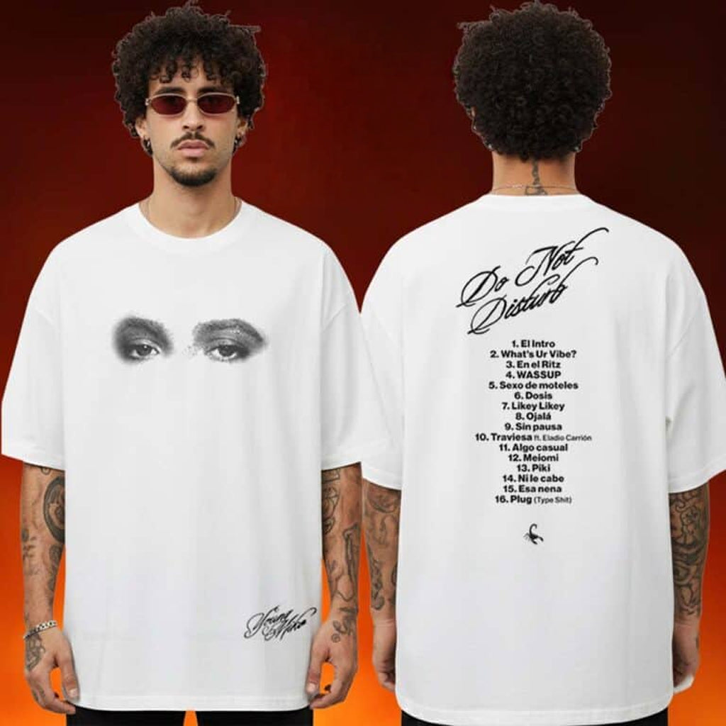 Young Miko Merch Coliseo De Puerto Rico Do Not Disturb Track List T-Shirt Gifts For Fans - Roseregae